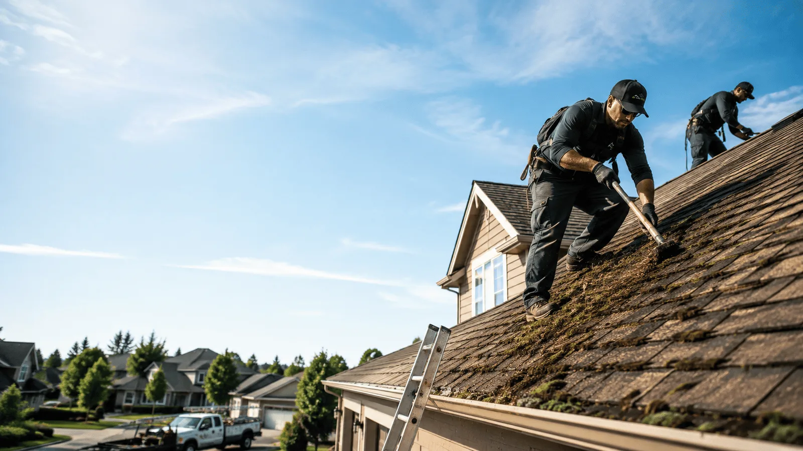Roof Moss Removal in Terrell, TX near me